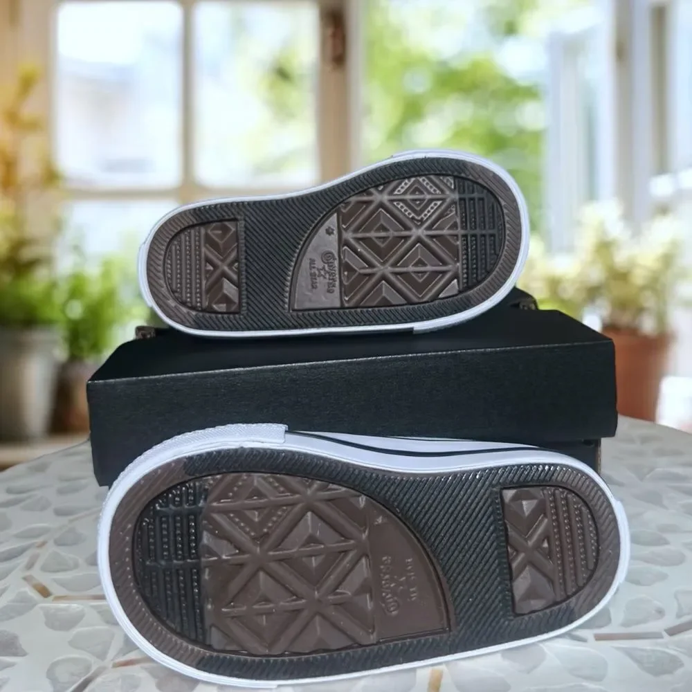 Converse Chuck Taylor All Star CTAS Toddler Baby One Strap Sneakers Shoes